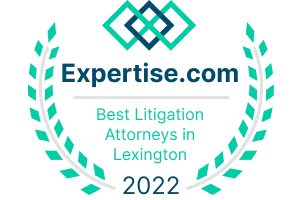 Expertise.com Best litigation Attorneys in Lexington 2022 - Badge