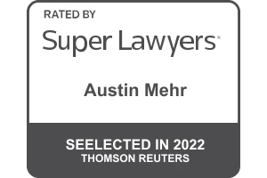 Super Lawyers / Austin Mehr / 2022 - Badge